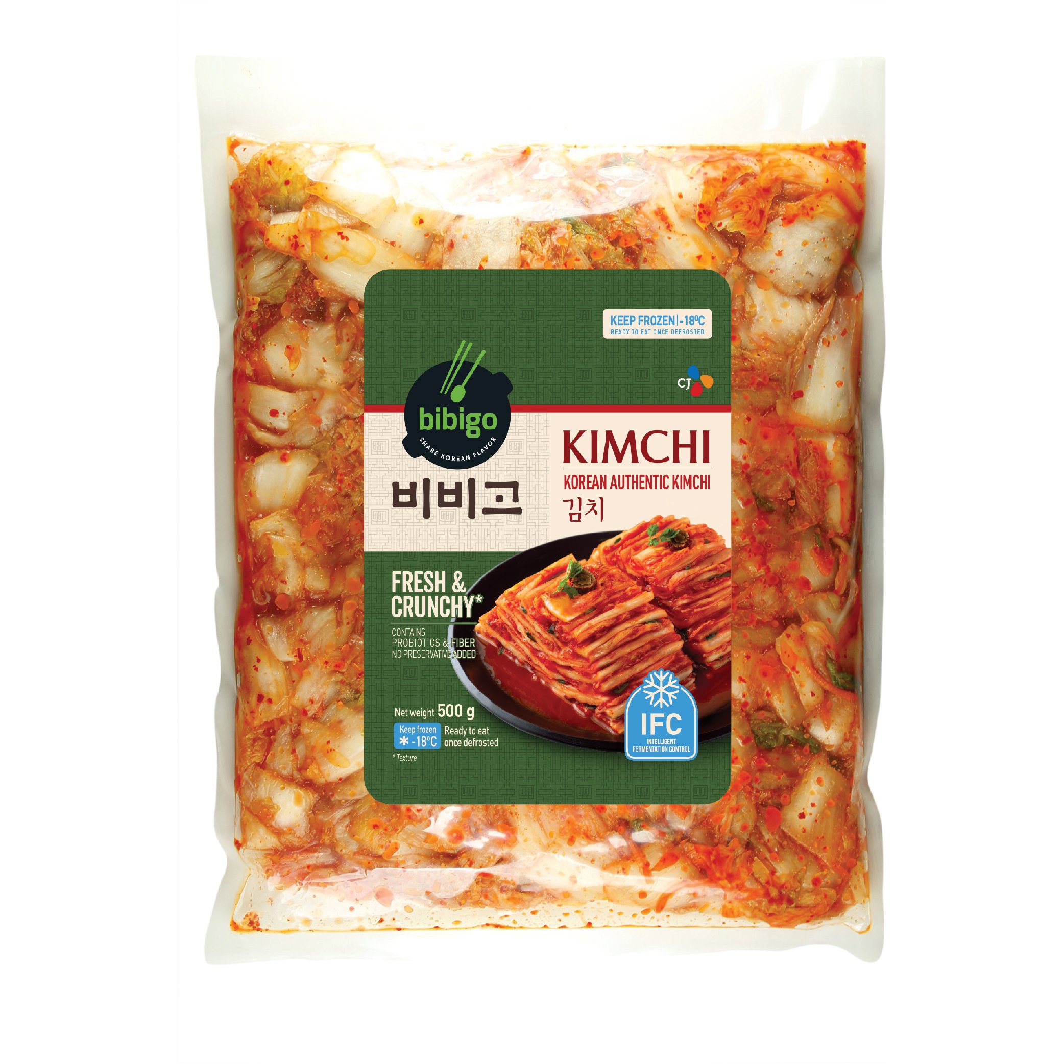 Bibigo Frozen Kimchi 500g