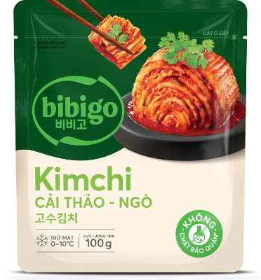 bibigo Kimchi Cải Thảo Ngò 100g