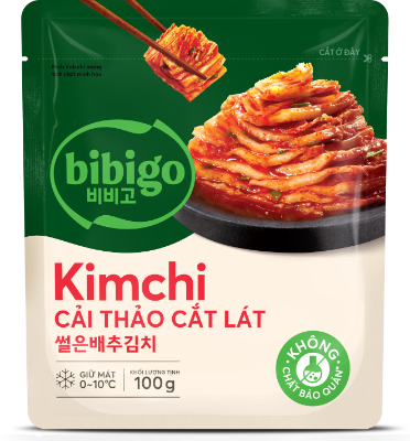 bibigo Kimchi Cải Thảo Cắt Lát 100g