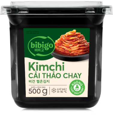 bibigo Kimchi Cải Thảo Chay 500g