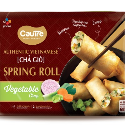 Cau Tre Pastry Spring Roll Vegetable 500g