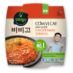 Cơm ăn liền Bibigo vị cay Hàn Quốc cùng xốt kimchi 160g