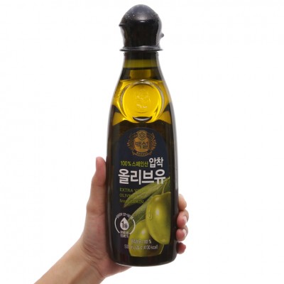 Dầu olive Extra Virgin Beksul chai 500ml