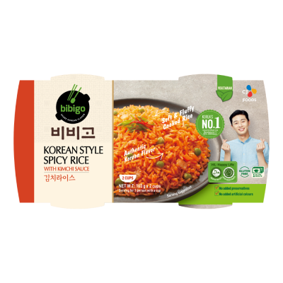 Bibigo Korean Style Spicy Rice Bundle 2 - 160g x 2