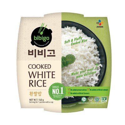 Bibigo White Rice 140g