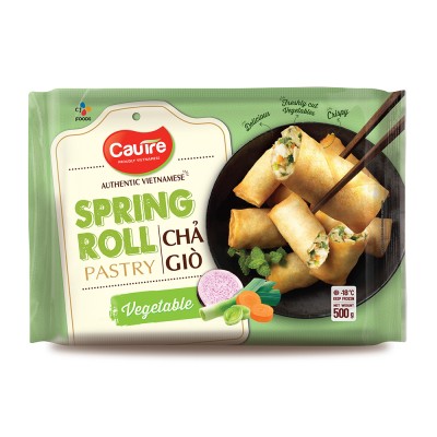 Cau Tre Pastry Spring Roll Vegetable 500g
